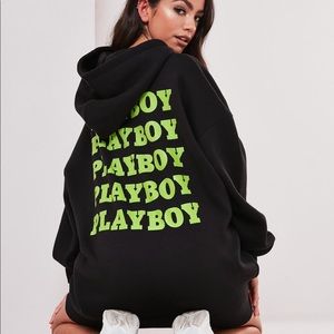 Playboy x Missguided Oversized Sweatshirt